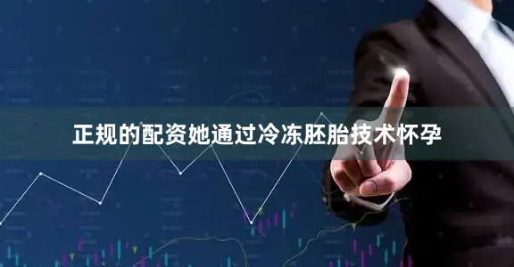 正规的配资她通过冷冻胚胎技术怀孕